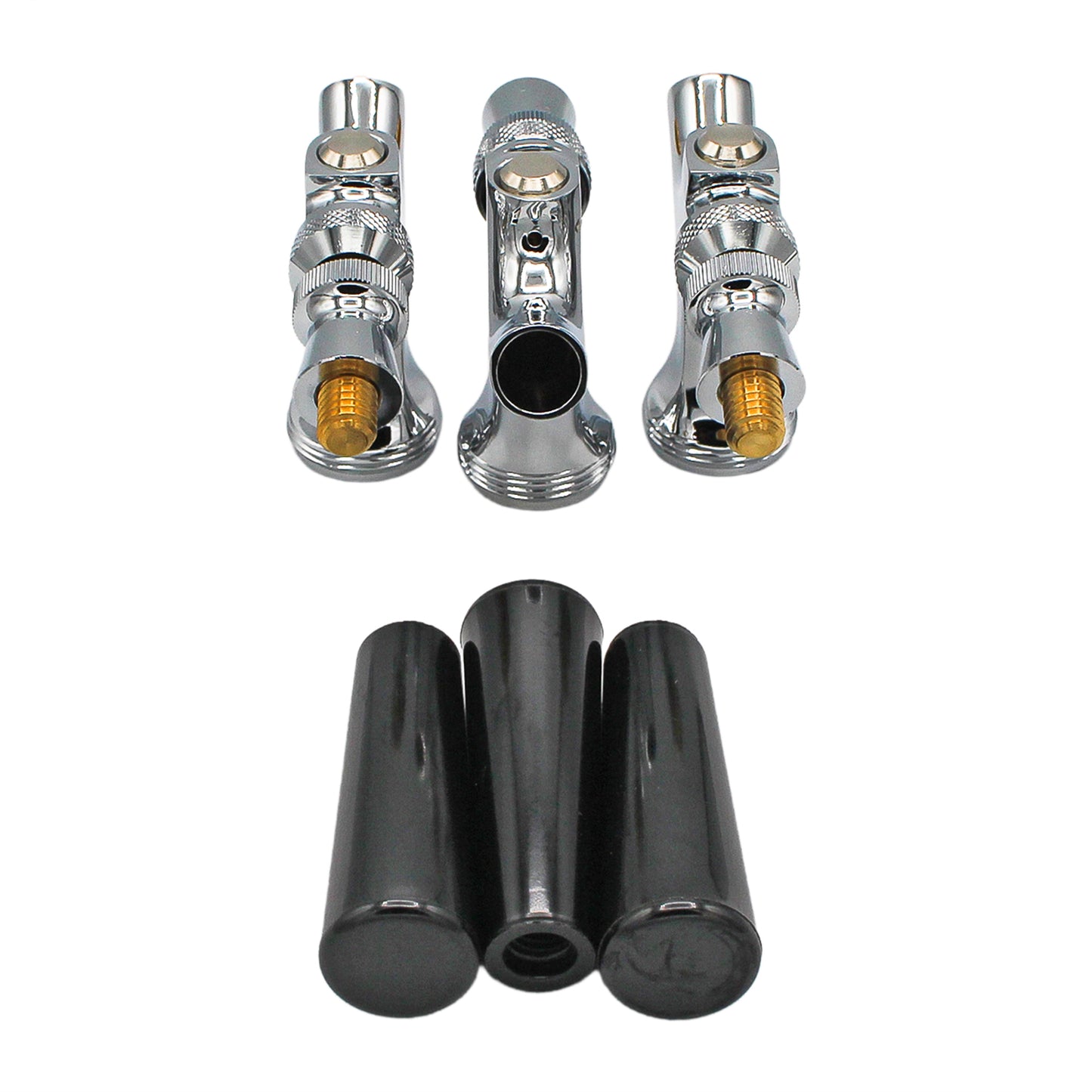 Taprite Stainless Steel Triple Faucet Beer Tower #D4743TTKSS -  Canuck Homebrew Supply, Canada