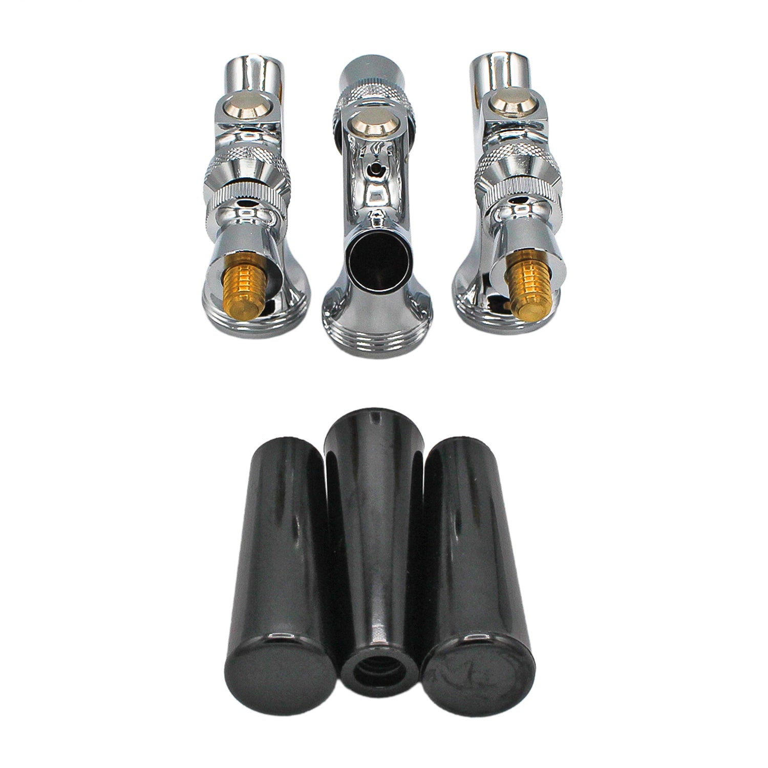 Taprite Stainless Steel Triple Faucet Beer Tower #D4743TTKSS -  Canuck Homebrew Supply, Canada