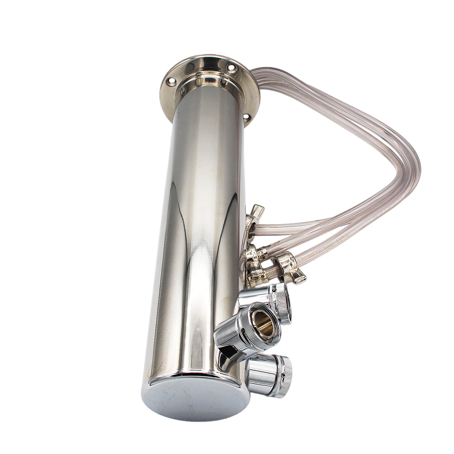 Taprite Stainless Steel Triple Faucet Beer Tower #D4743TTKSS -  Canuck Homebrew Supply, Canada