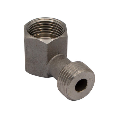 Sanke Tap Thread Adapter - 90 degree