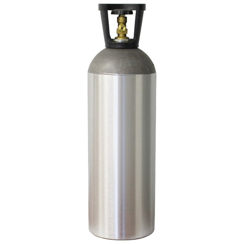 Aluminum CO2 Tank - 20 lb