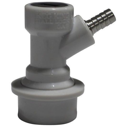 1/4" Barb Ball Lock Gas Disconnect