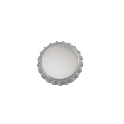 Silver Pry-Off Bottle Caps