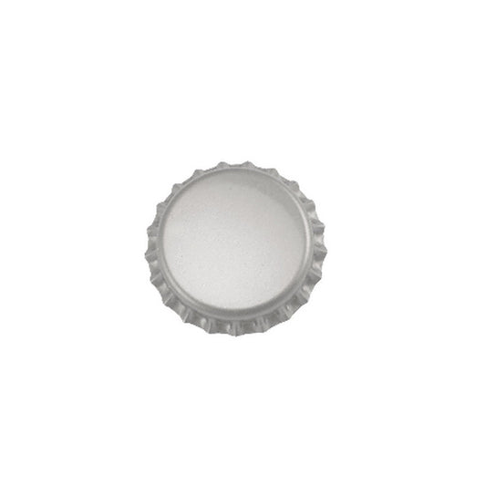 Silver Pry-Off Bottle Caps