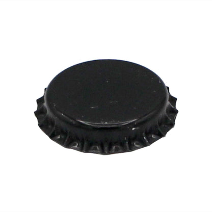 Black Oxygen Barrier Pry-Off Crown Bottle Caps - Approx. 100