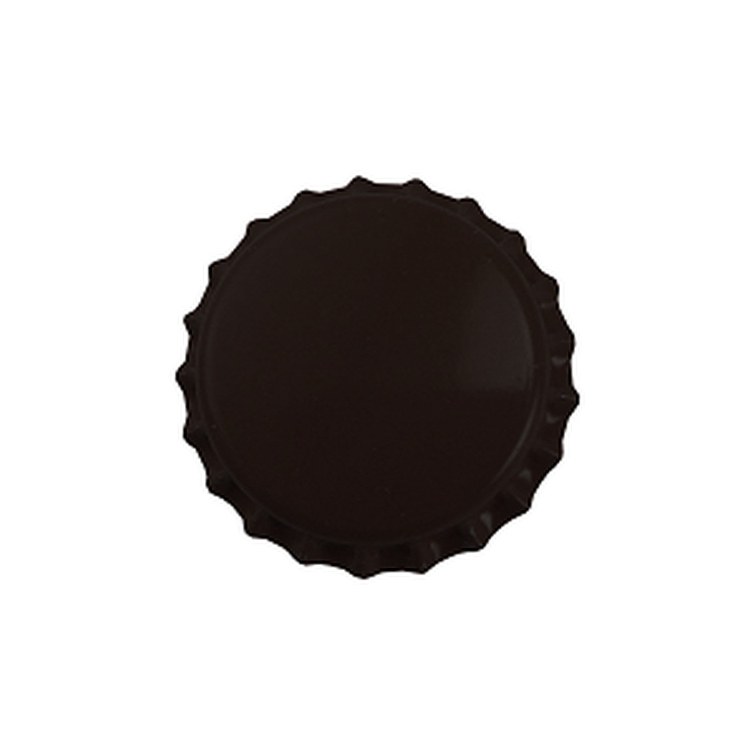 Black Pry-Off Bottle Caps
