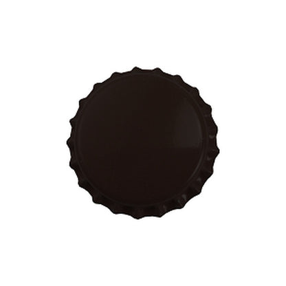 Black Pry-Off Bottle Caps