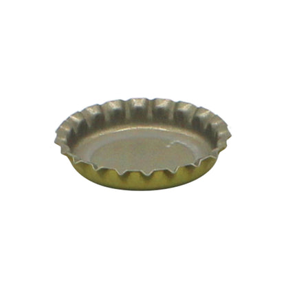 Gold Oxygen Barrier Pry-Off Crown Bottle Caps - Approx. 100