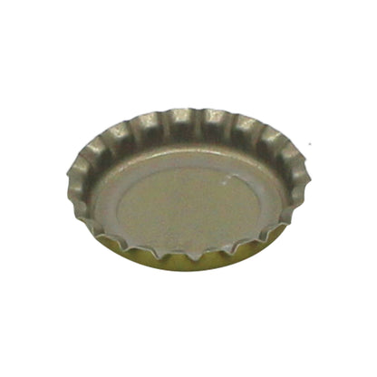 Gold Oxygen Barrier Pry-Off Crown Bottle Caps - Approx. 100
