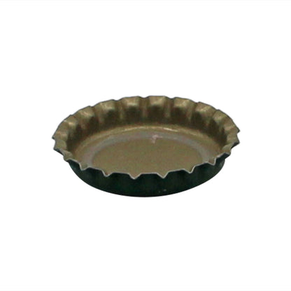 Green Oxygen Barrier Pry-Off Crown Bottle Caps - Approx. 100