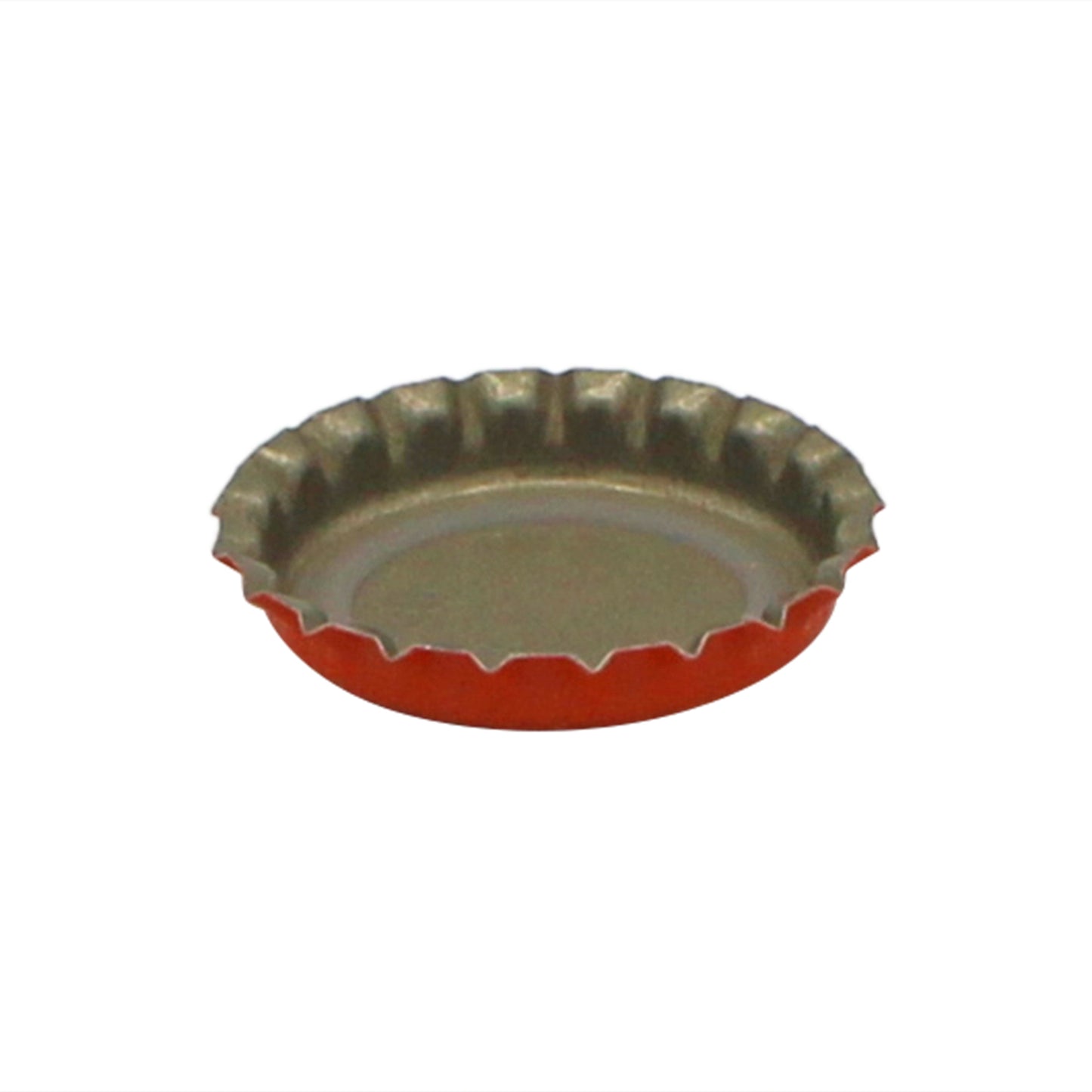 Orange Oxygen Barrier Pry-Off Crown Bottle Caps - Approx. 100