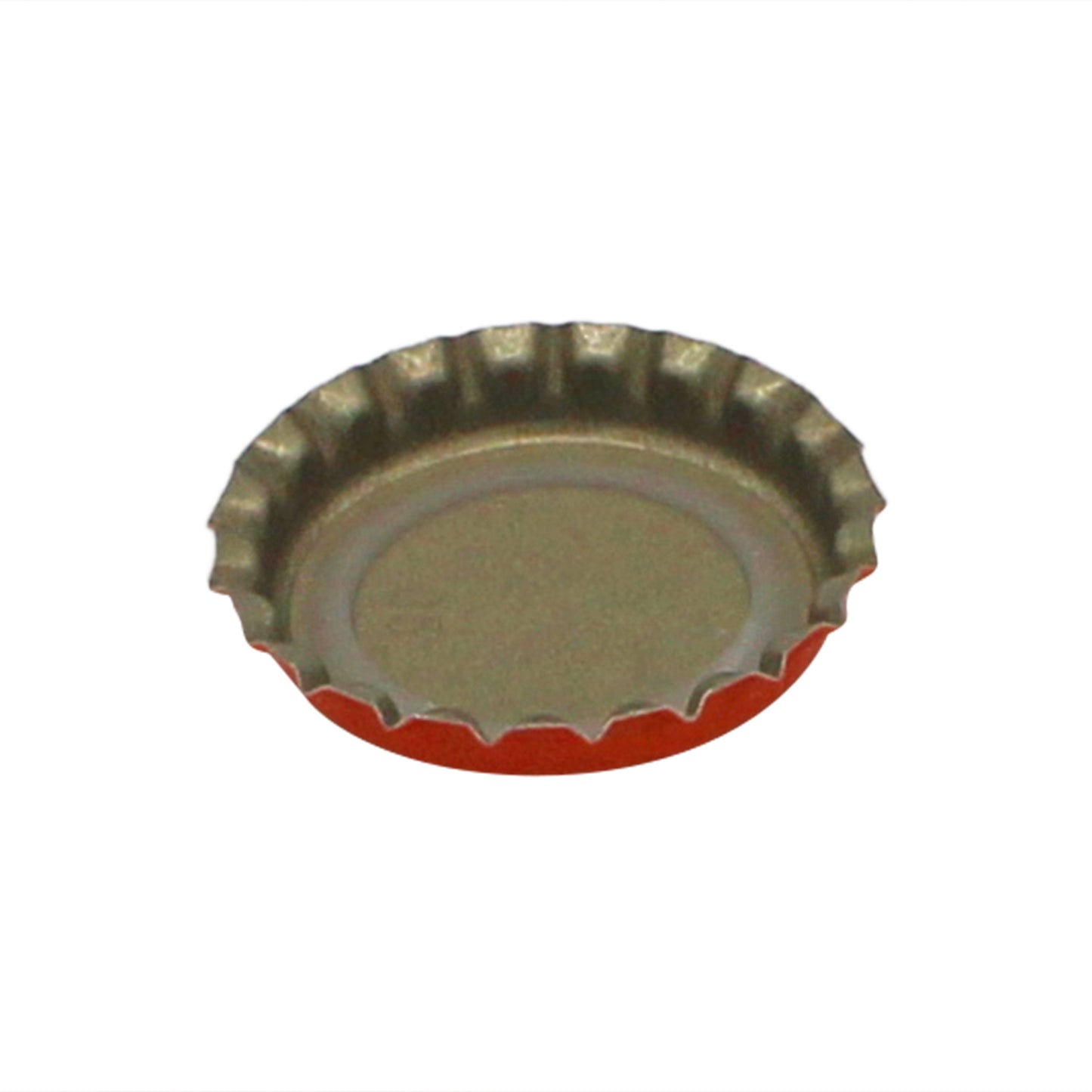 Orange Oxygen Barrier Pry-Off Crown Bottle Caps - Approx. 100