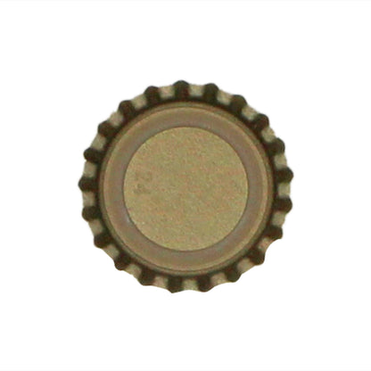 Yellow Oxygen Barrier Pry-Off Crown Bottle Caps - Approx. 100