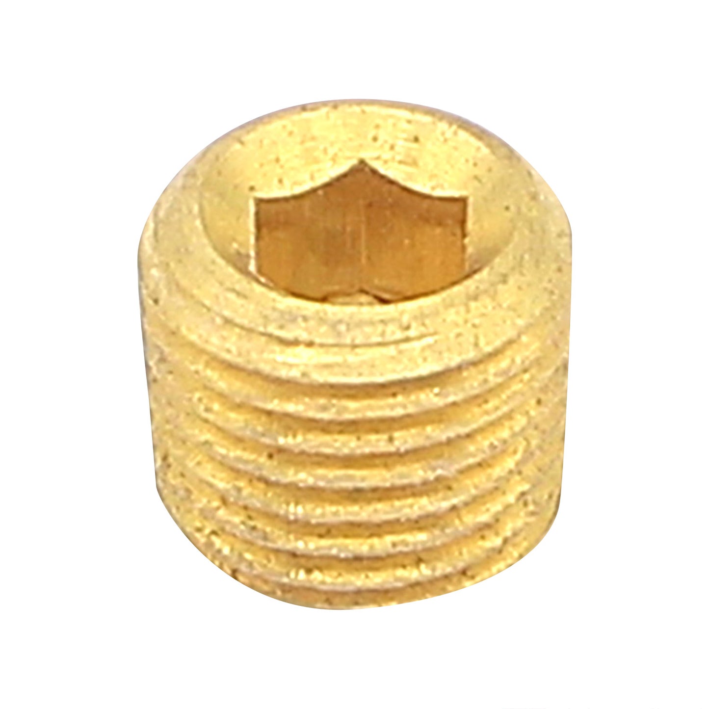1/4" Male NPT Plug - Brass Pipe Fitting