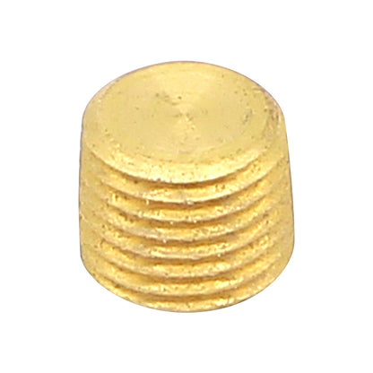 1/4" Male NPT Plug - Brass Pipe Fitting