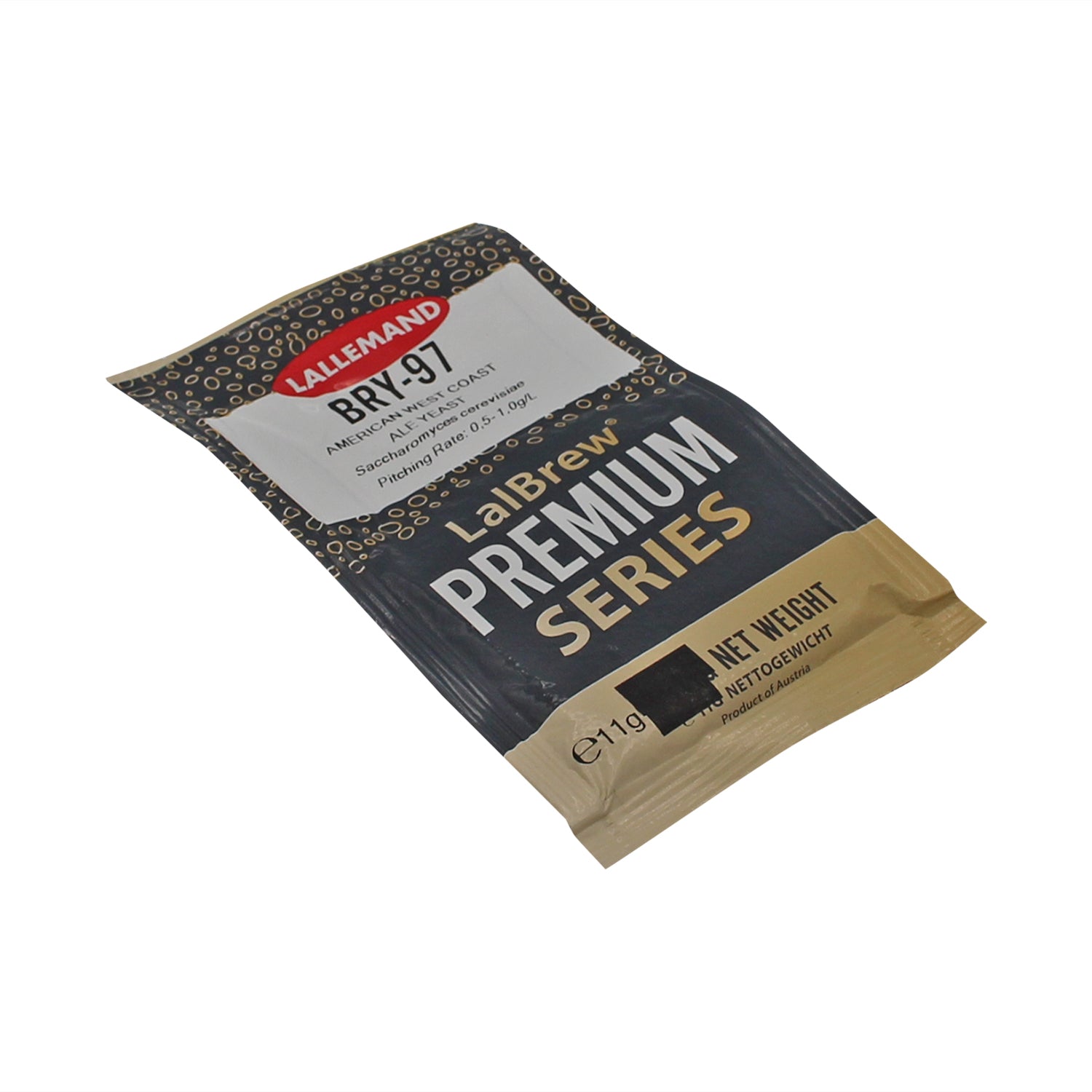 LalBrew BRY-97 American West Coast Dry Ale Yeast - Premium Dry Yeast (11 g) -  Canuck Homebrew Supply, Canada