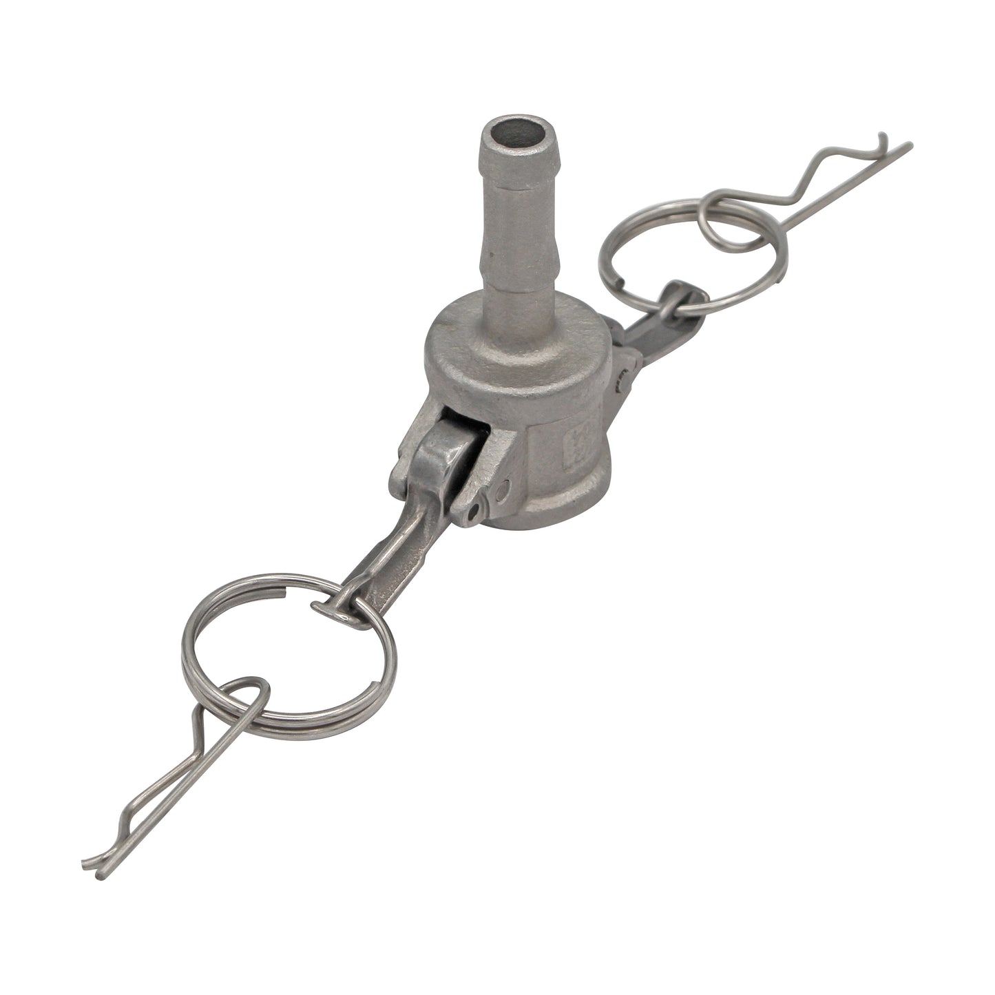 Stainless Steel 1/2" Type C Female Camlock - 1/2" Barb