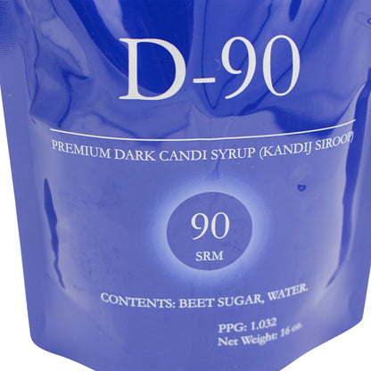 D-90 Dark Belgian Candi Syrup 1lb Pouch