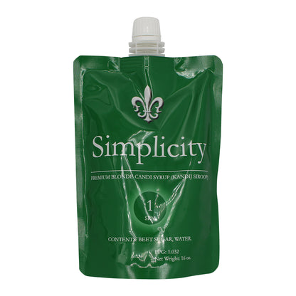 Simplicity Belgian Candi Syrup 1lb Pouch