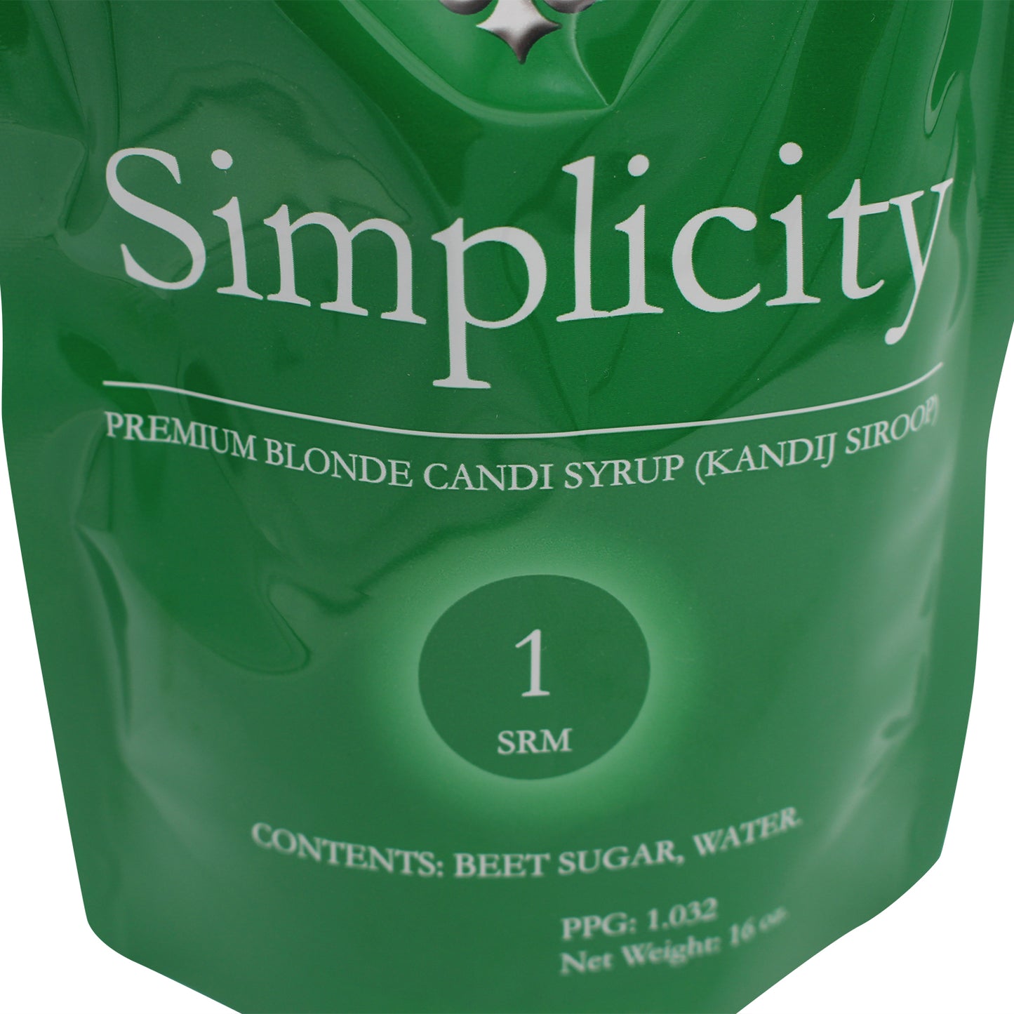 Simplicity Belgian Candi Syrup 1lb Pouch