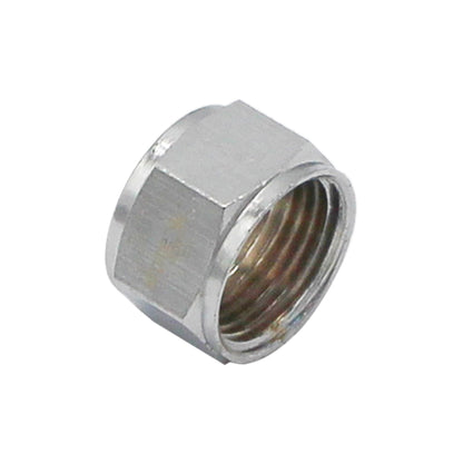 Chrome Plated Hex Beer Nut - 7/8"-14 (5/8" BSP) Threads -  Canuck Homebrew Supply, Canada