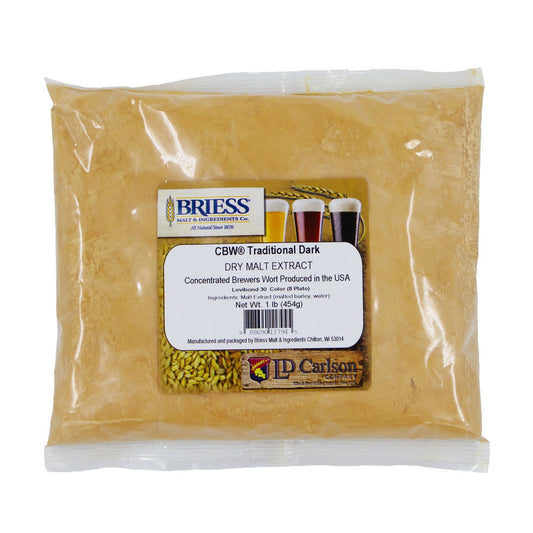 CBW Traditional Dark Dry Malt Extract (DME) - 1lb