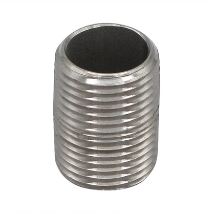 1/2" Male NPT Pre Cut Pipe Nipple (1") - 304 Stainless Steel Pipe Fitting