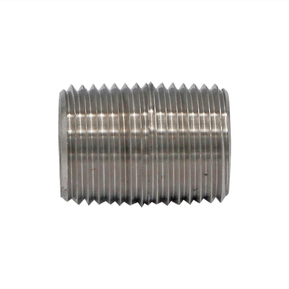 1/2" Male NPT Pre Cut Pipe Nipple (1") - 304 Stainless Steel Pipe Fitting