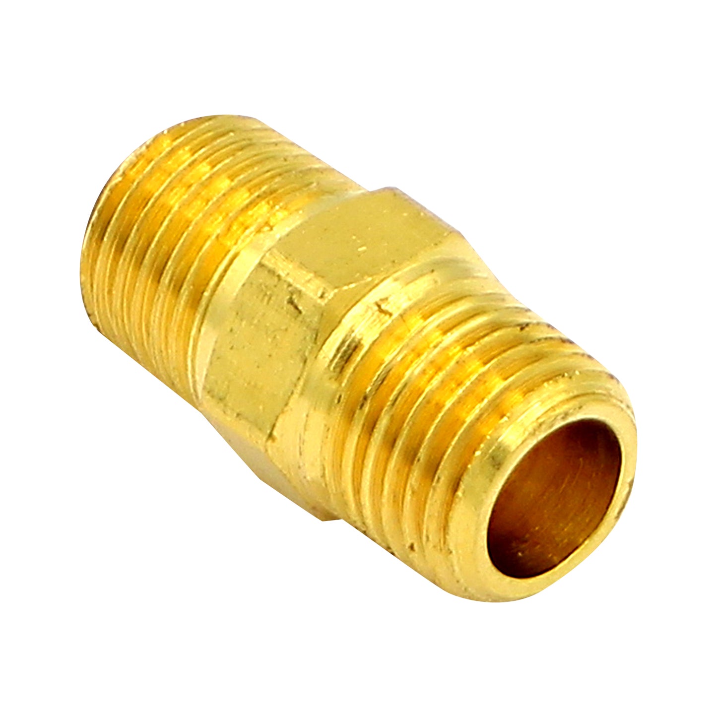 Brass 1/4" Male NPT RHT Nipple