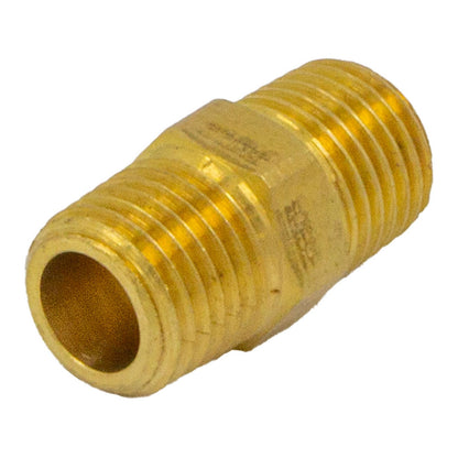 Brass 1/4" Male NPT RHT Nipple