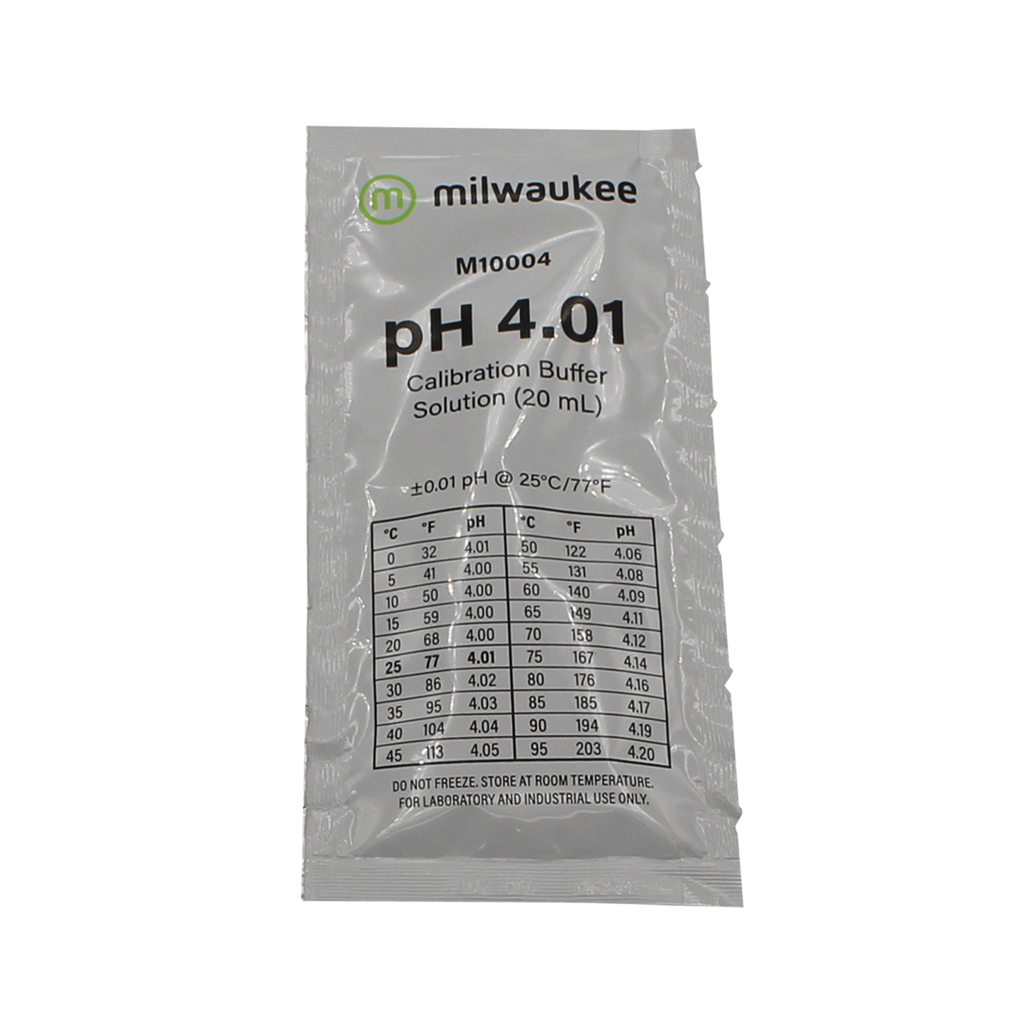pH 4.01 Buffer Solution (20ml) -  Canuck Homebrew Supply, Canada