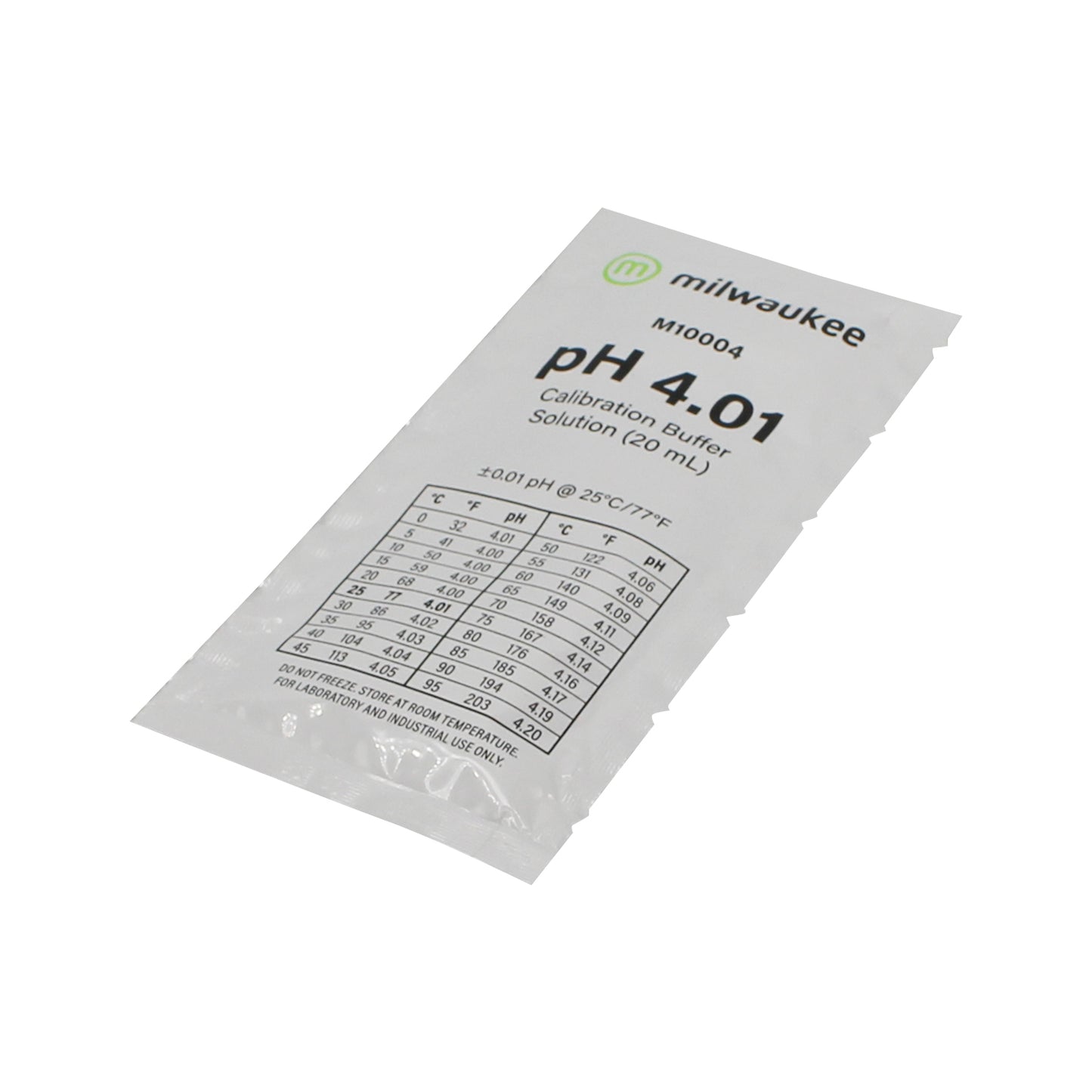 pH 4.01 Buffer Solution (20ml) -  Canuck Homebrew Supply, Canada