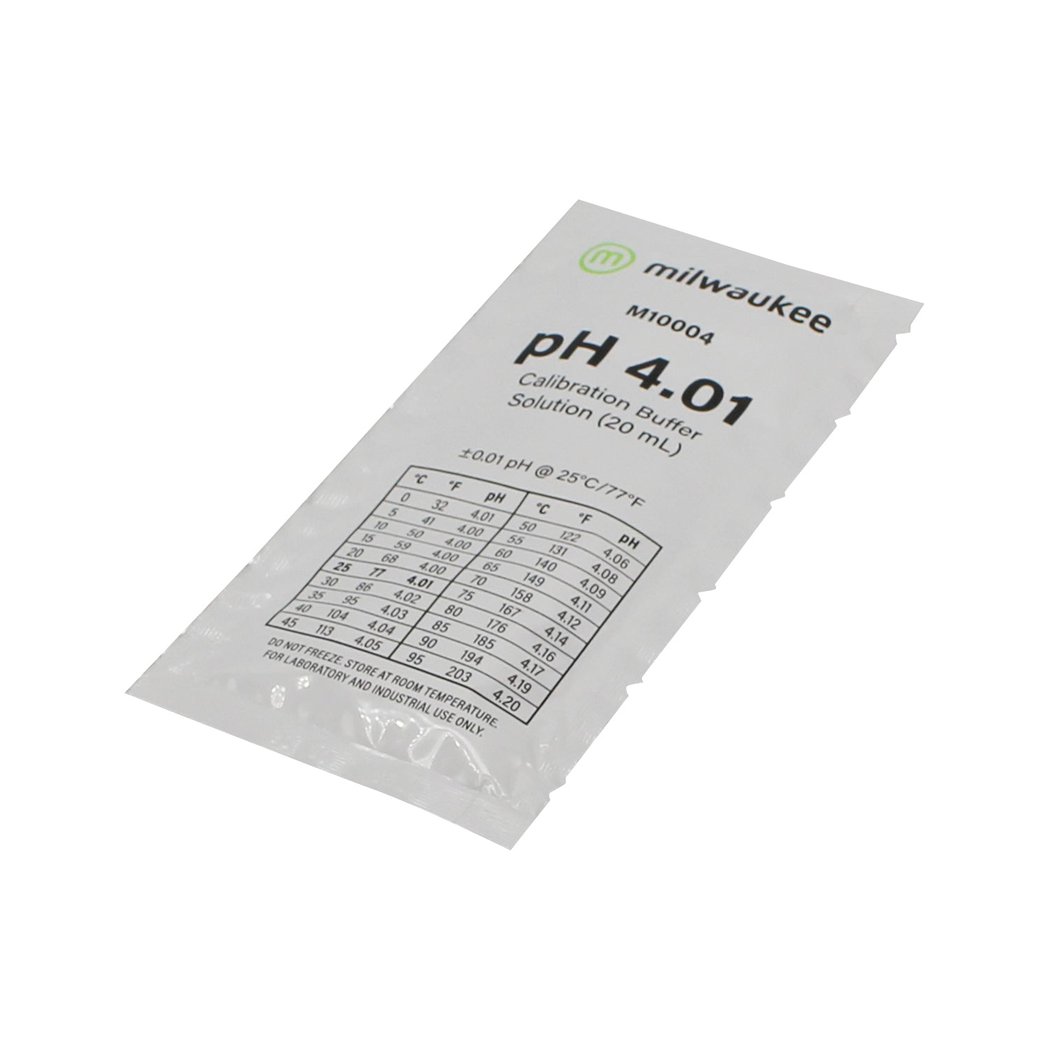 pH 4.01 Buffer Solution (20ml) -  Canuck Homebrew Supply, Canada