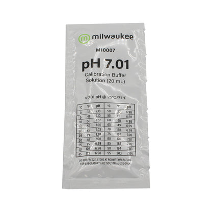 Milwaukee pH 7.01 Buffer Solution (20ml) -  Canuck Homebrew Supply, Canada