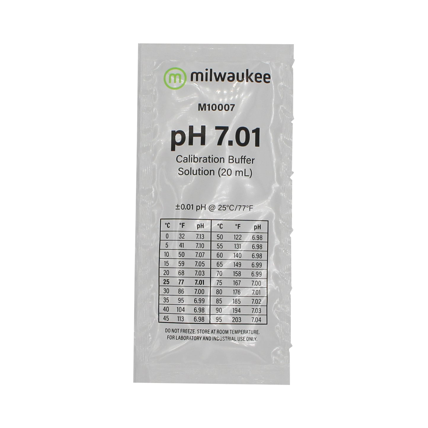 Milwaukee pH 7.01 Buffer Solution (20ml) -  Canuck Homebrew Supply, Canada