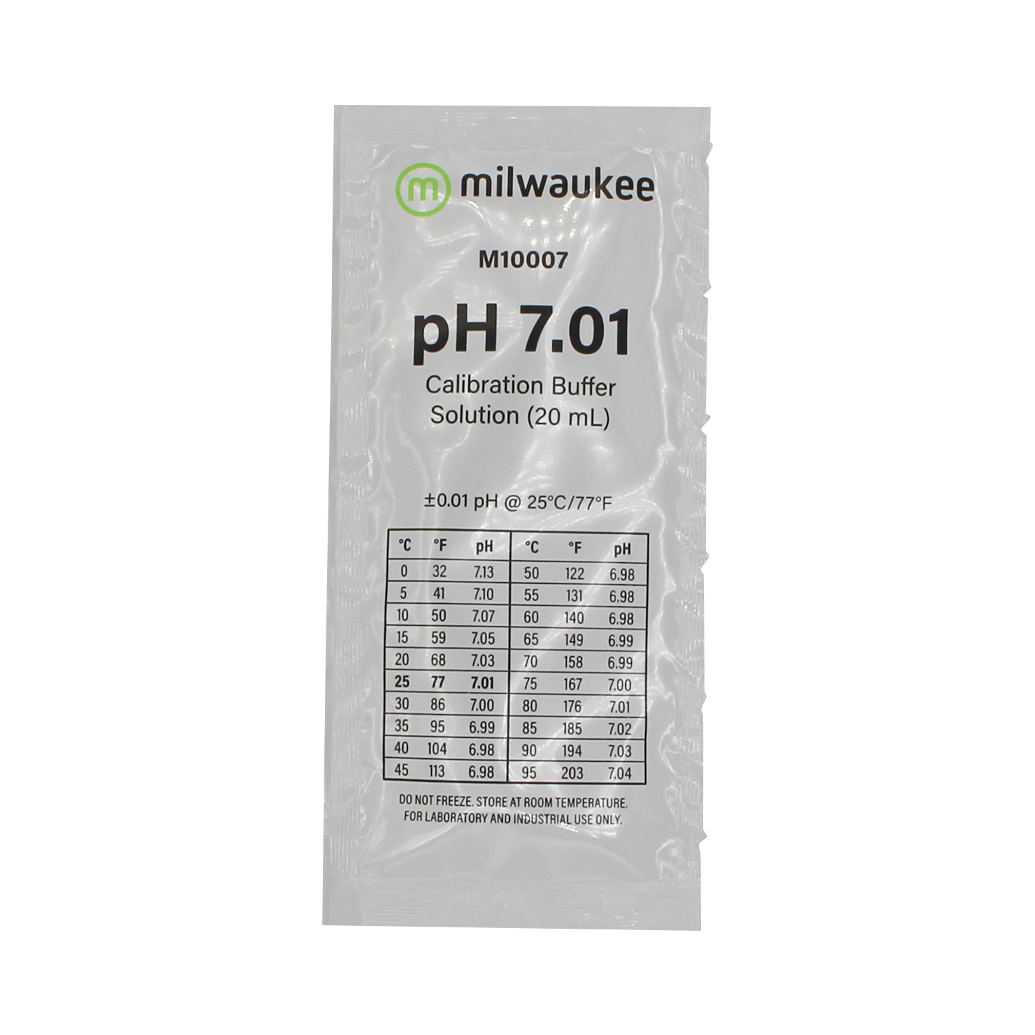 Milwaukee pH 7.01 Buffer Solution (20ml) -  Canuck Homebrew Supply, Canada