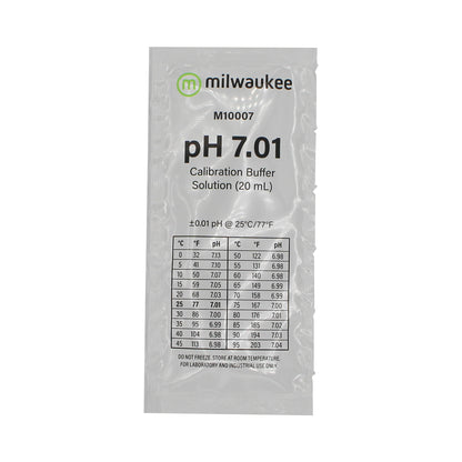 Milwaukee pH 7.01 Buffer Solution (20ml) -  Canuck Homebrew Supply, Canada