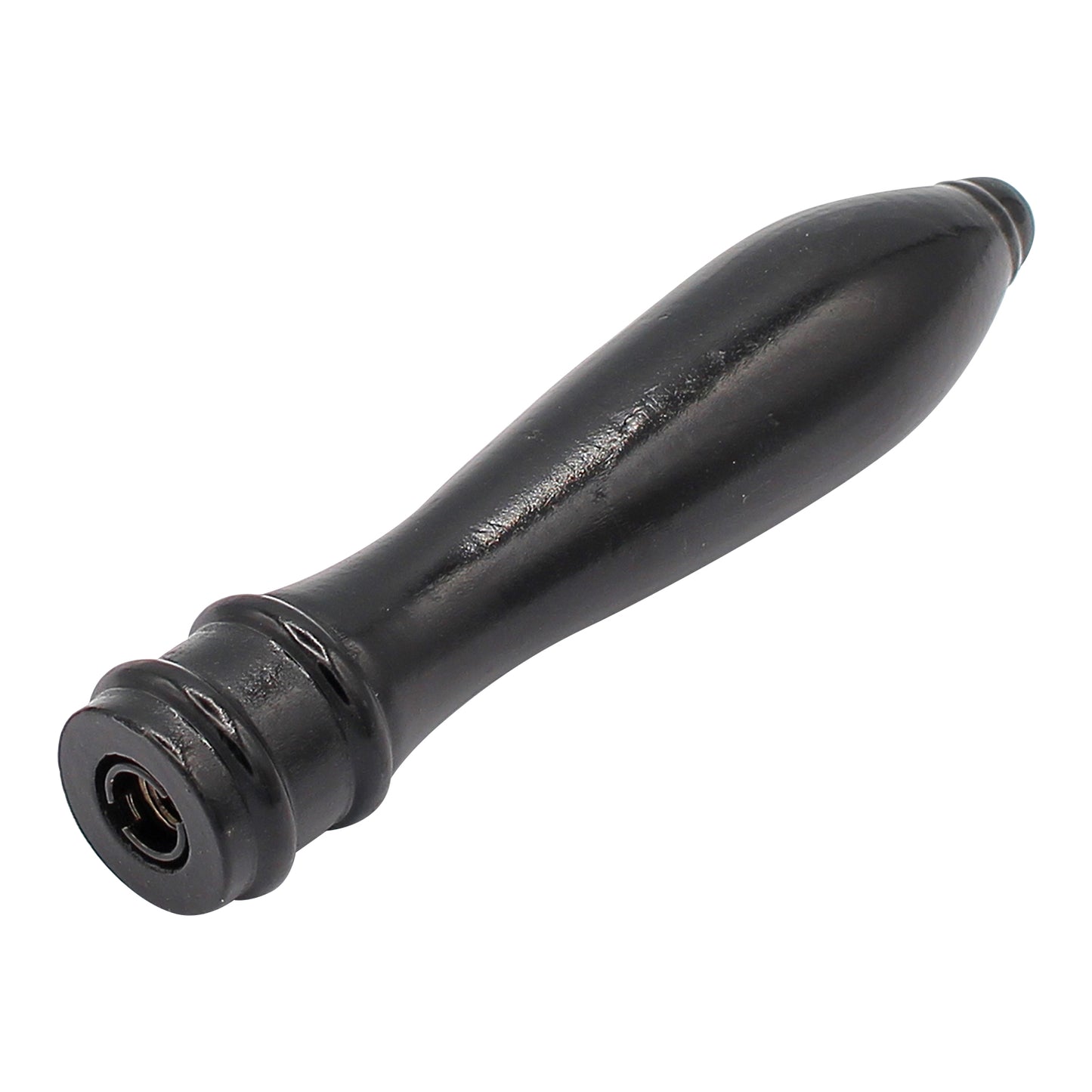 Black 6" Wood Grain Tap Handle