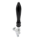 Black 6" Wood Grain Tap Handle