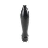 6" Black Wood Grain Tap Handle