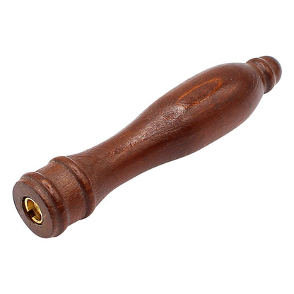 Dark Cherry 6" Wood Grain Tap Handle