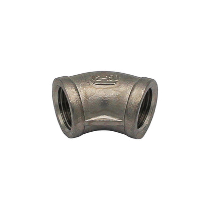 1/2" Female NPT 45 Degree Elbow - 304 Stainless Steel Pipe Fitting -  Canuck Homebrew Supply, Canada