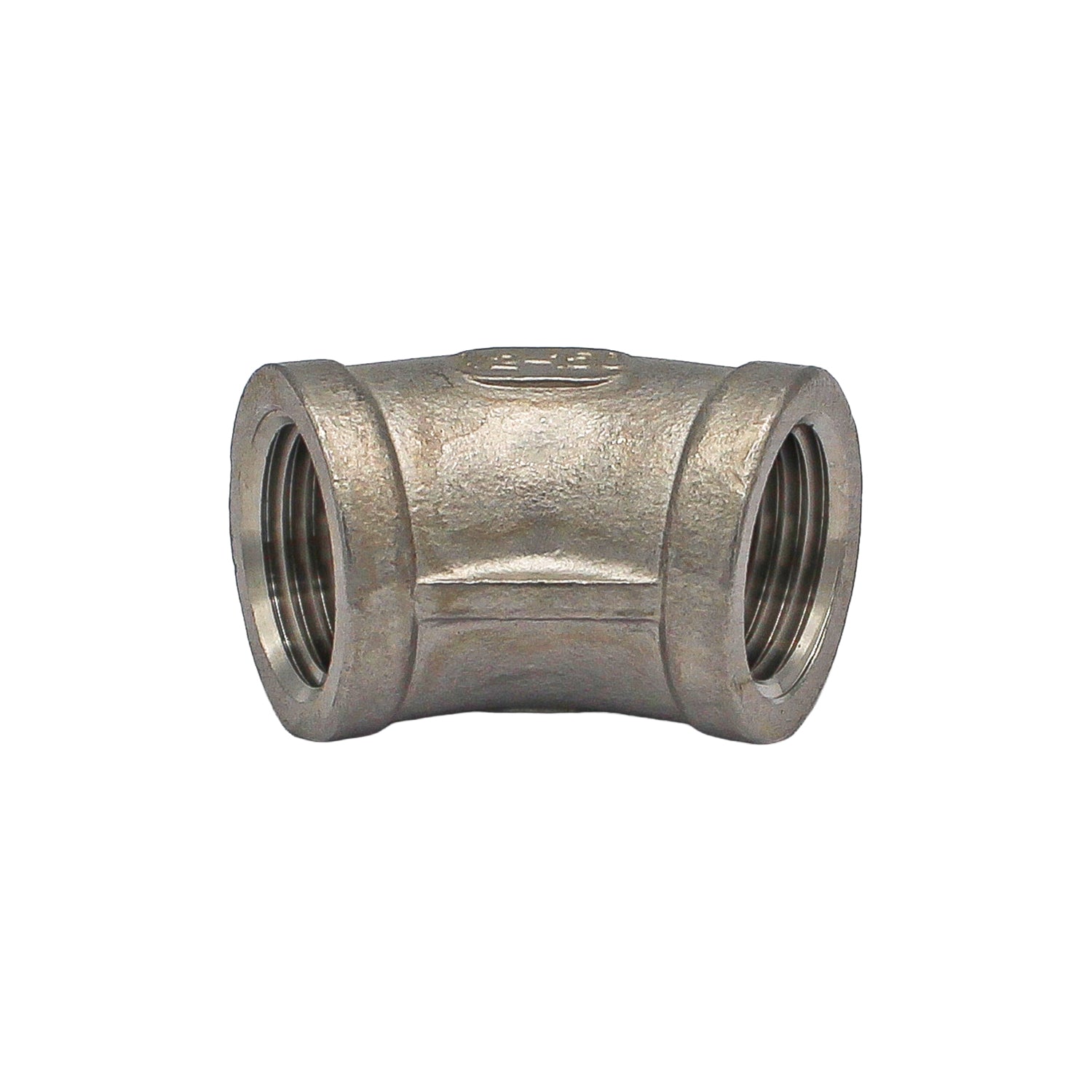 1/2" Female NPT 45 Degree Elbow - 304 Stainless Steel Pipe Fitting -  Canuck Homebrew Supply, Canada