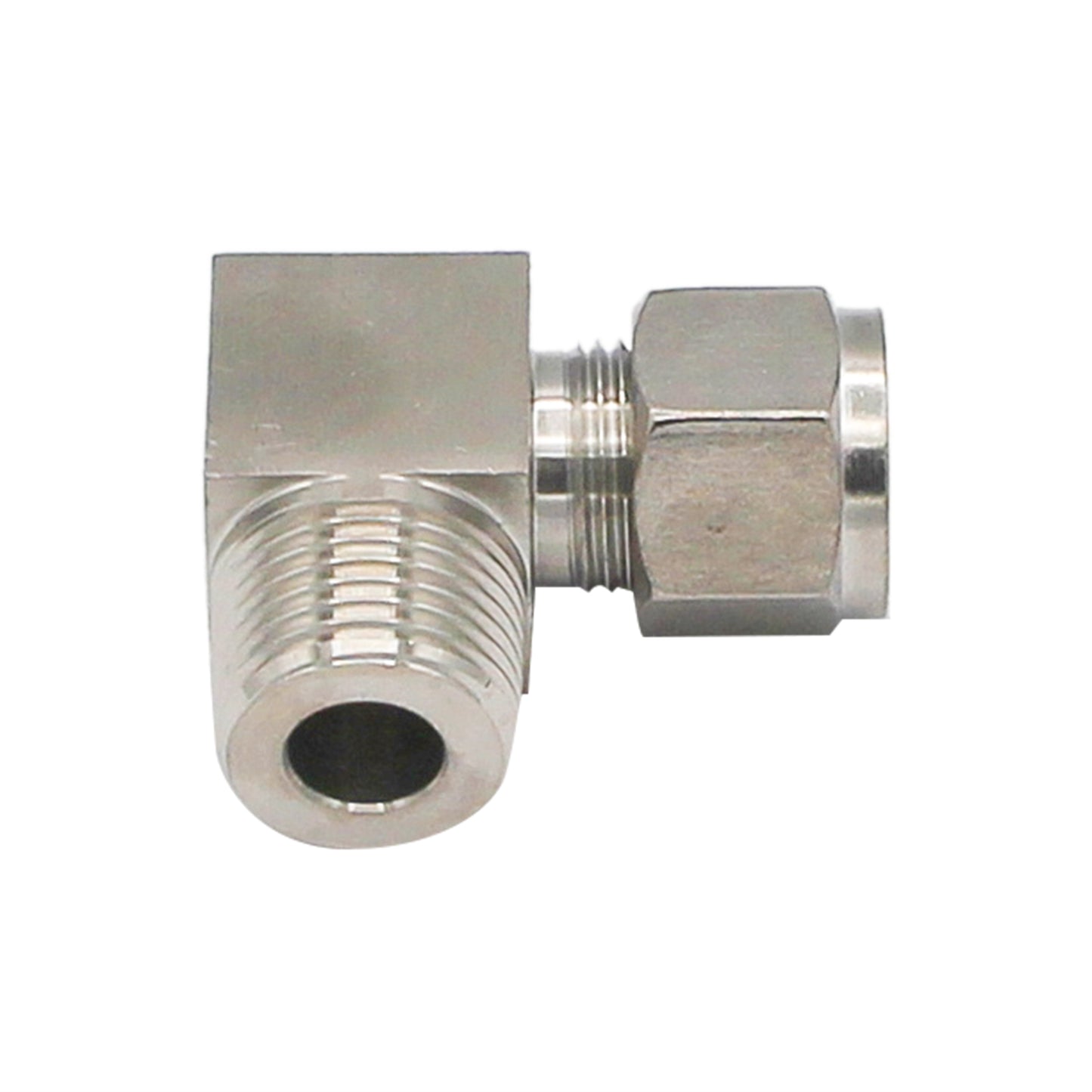 1/2" Male NPT X 1/2" Compression Elbow - 304 Stainless Steel Pipe Fitting