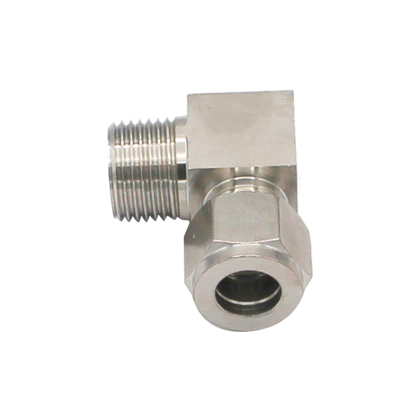 1/2" Male NPT X 1/2" Compression Elbow - 304 Stainless Steel Pipe Fitting