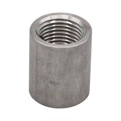 1/2" Female NPT X 1/2" Female NPT Coupler - 304 Stainless Steel Pipe Fitting