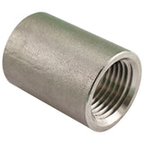 1/2" Female NPT to 1/2" Female NPT Stainless Steel Coupler