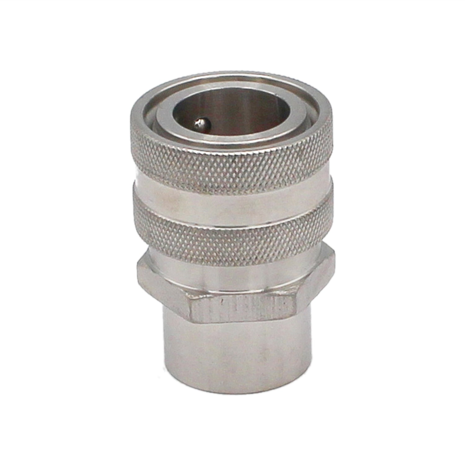 Stainless Steel Fitting - Female Quick Disconnect to 1/2" Female NPT -  Canuck Homebrew Supply, Canada