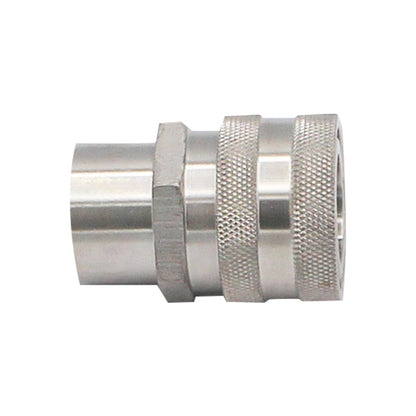 Stainless Steel Fitting - Female Quick Disconnect to 1/2" Female NPT -  Canuck Homebrew Supply, Canada