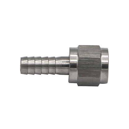 Stainless Steel Swivel Nut - 1/4" FFL X 1/4" OD Barb -  Canuck Homebrew Supply, Canada